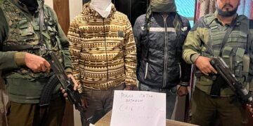 سرینگر میں کروڑوں روپے مالیت کی منشیات ضبط، دہلی کے دو باشندے گرفتار