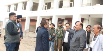نائب وزیر اعلیٰ نے ’ٹھنڈی کھوئی بس ٹرمنل‘ کا معائینہ کیا